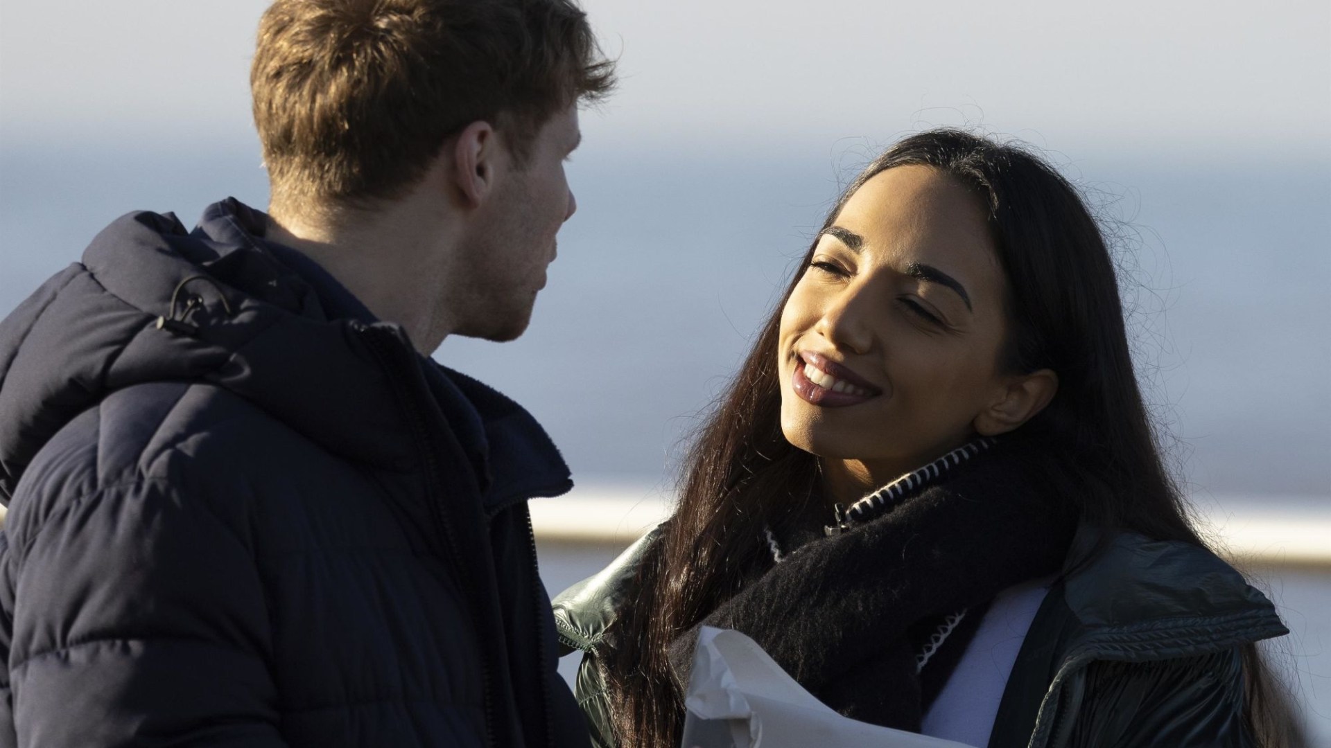 Strictly's Jamie Borthwick looks closer than ever to pro Michelle as they arrive in Blackpool