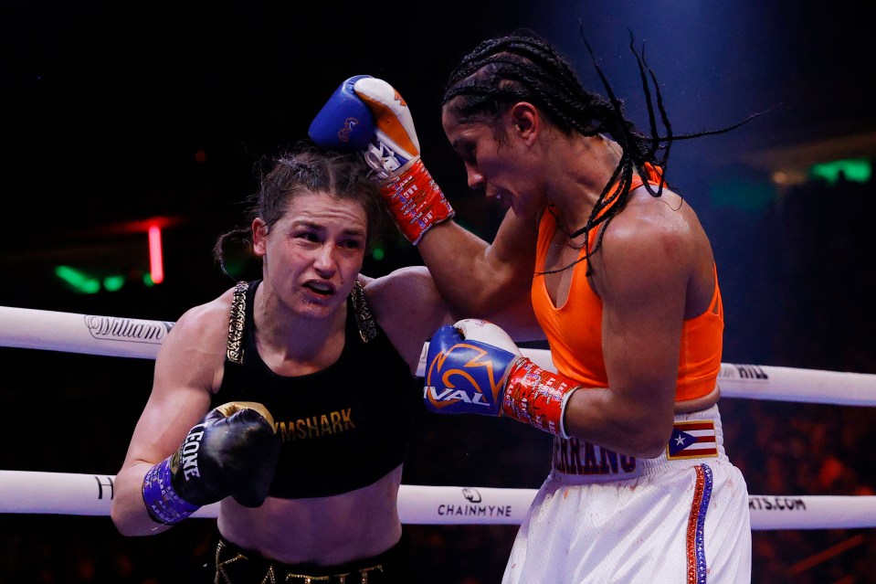 Katie Taylor and Amanda Serrano were locked in a thrilling battle two years ago