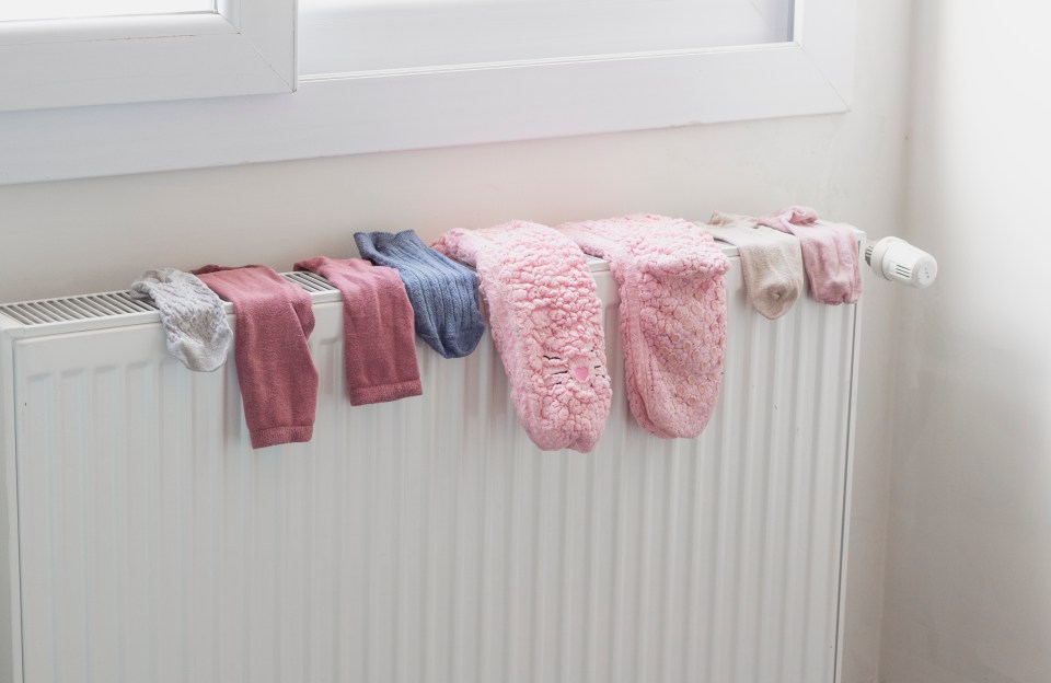 And it's bad news if you dry clothes on the radiator