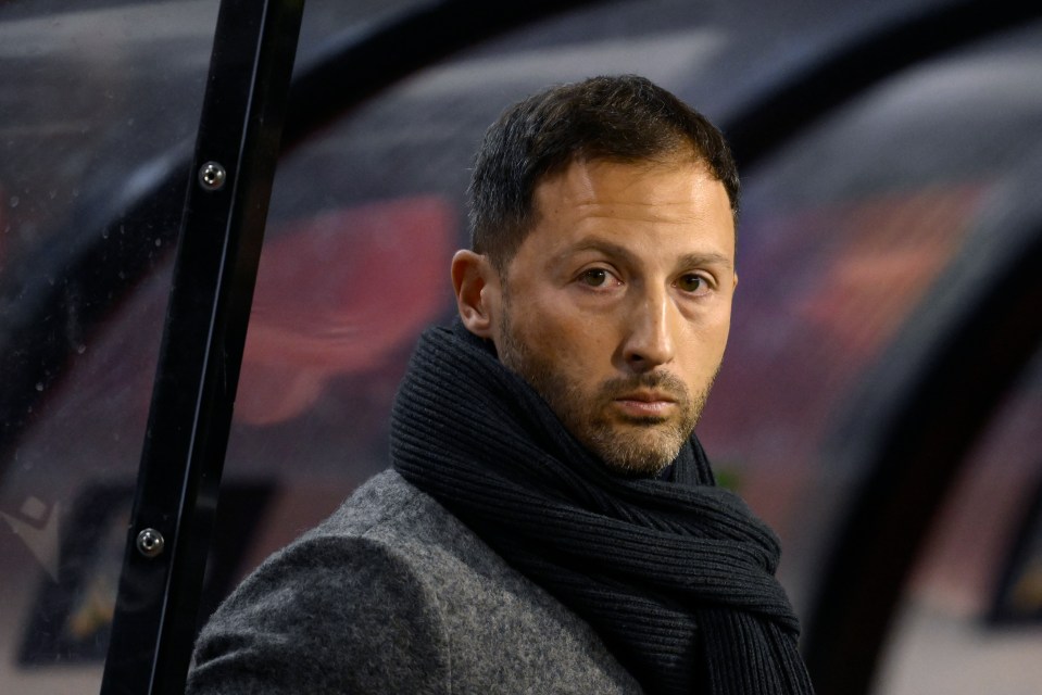 Belgium boss Domenico Tedesco is feeling the heat