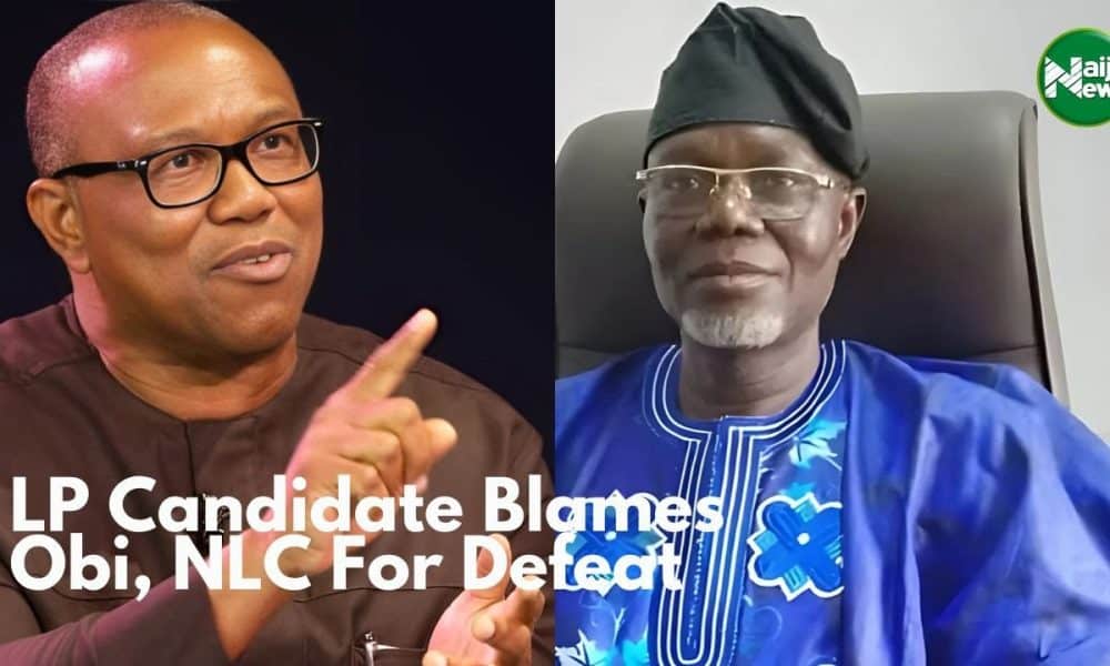 Ondo Election: LP Candidate Blames Peter Obi, NLC For Defeat