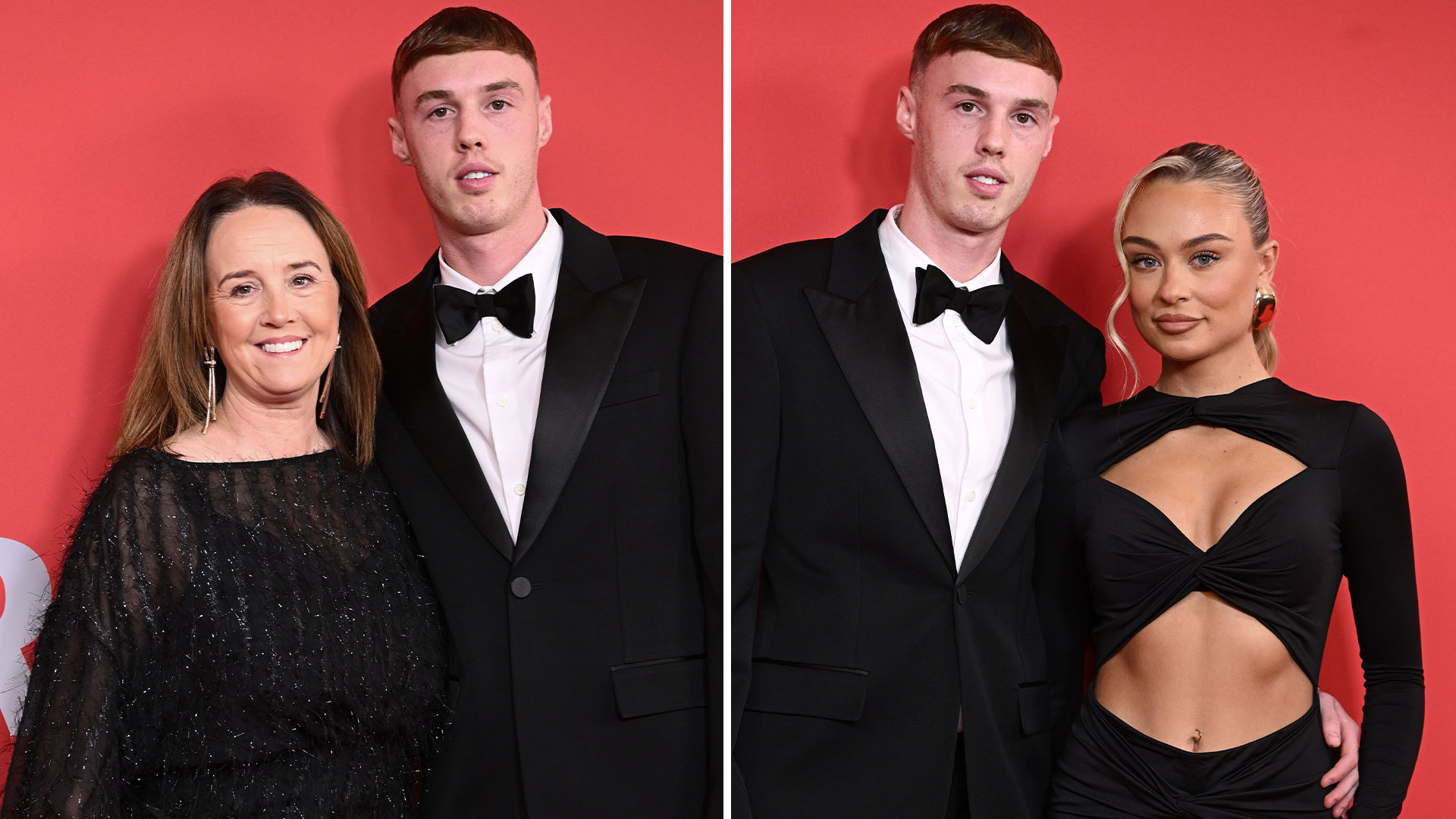 Cole Palmer makes first public appearance with girlfriend at GQ Men of the Year... and brings his MUM along too