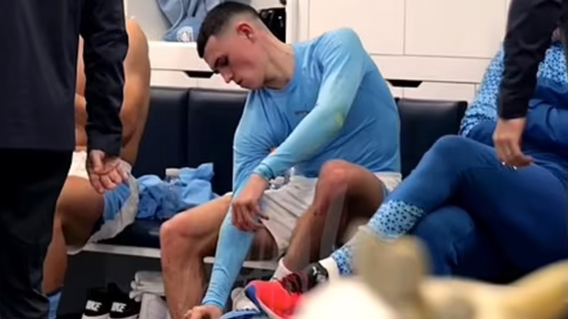 Moment Pep Guardiola launches furious F-word rant at 'unacceptable' Phil Foden captured in Man City documentary