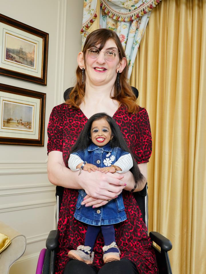 Actress Jyoti has achondroplasia, a form of dwarfism, while web designer Rumeysa has Weaver syndrome, which leads to accelerated growth and skeletal deformities