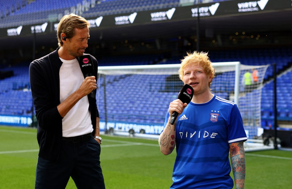 Ipswich CEO Mark Ashton revealed Sheeran played a key role in finalising a major transfer