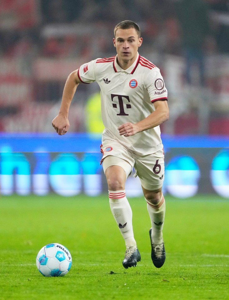 Joshua Kimmich is also nearing the end of his contract