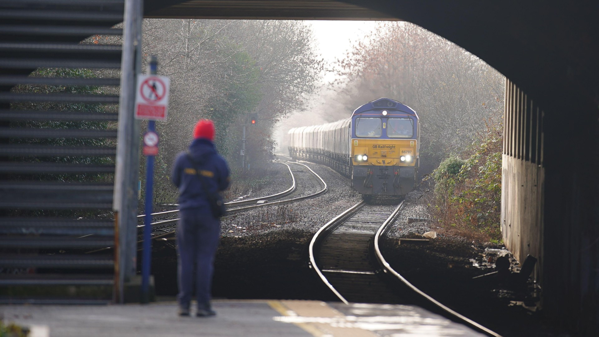 Inside UK’s loneliest station where 54 passengers a year have to hail train like a bus… and wait a WEEK if they miss it