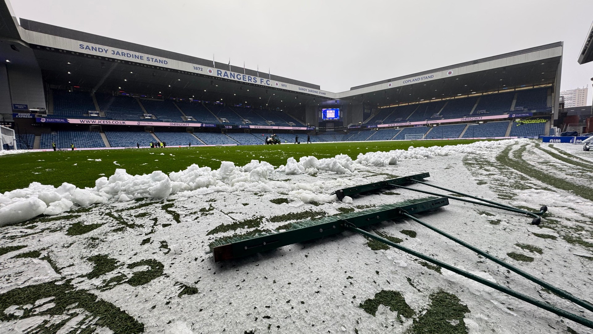 Rangers vs Dundee Utd kick off DELAYED amid Storm Bert chaos as new time revealed