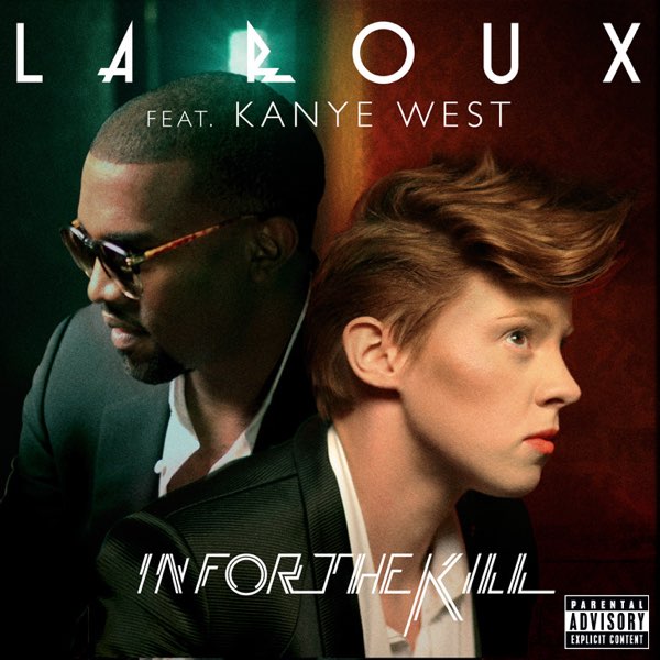 An early poster for Le Roux's In For The Kill - featuring Kanye West