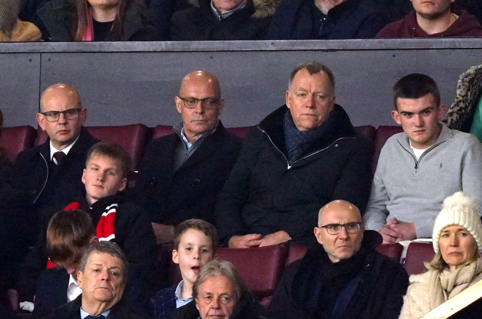 Patrick Stewart (left) is the new Rangers CEO