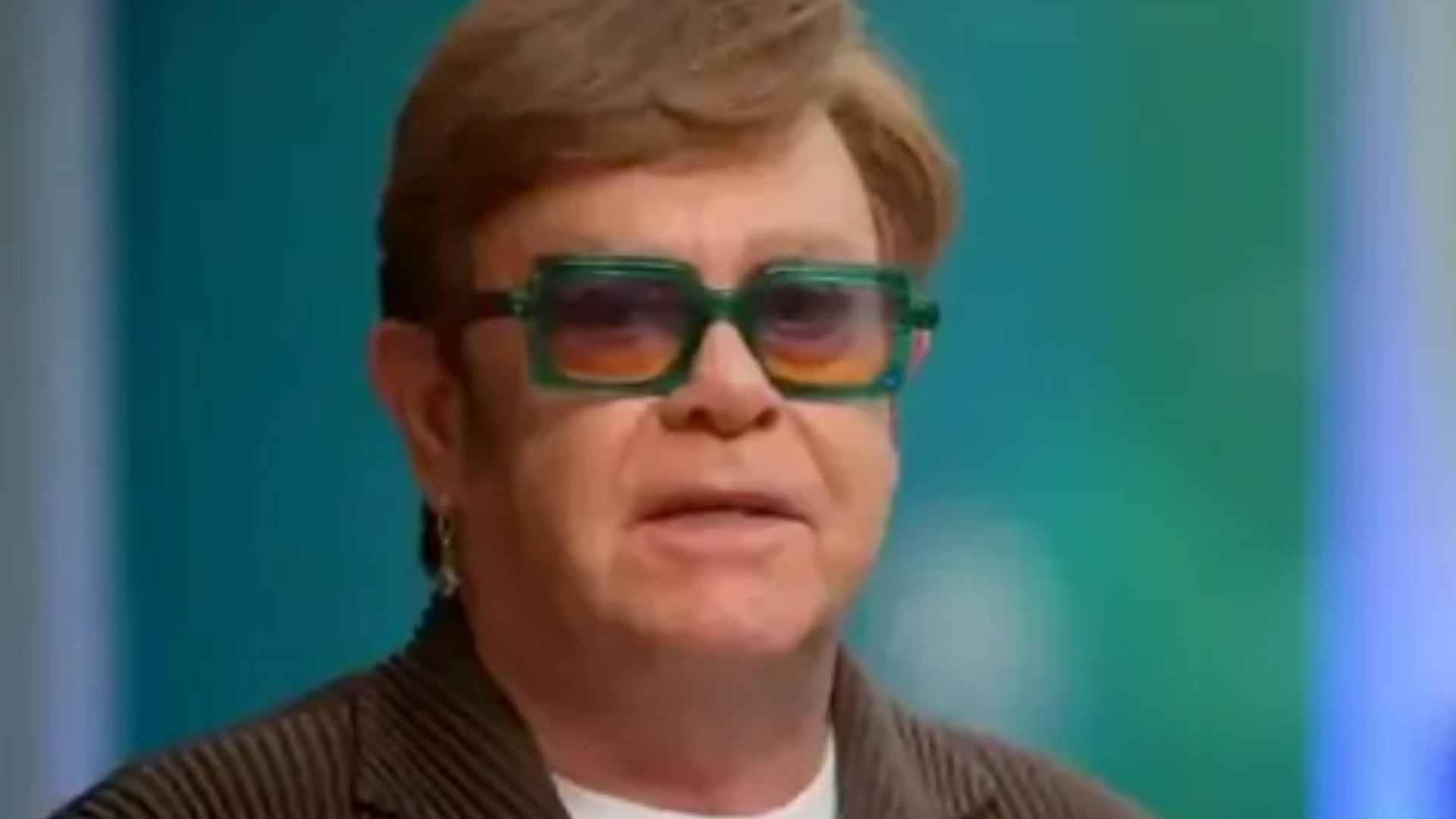 Elton John reveals he went blind in his right eye saying 'I can't see anything. I can't read anything