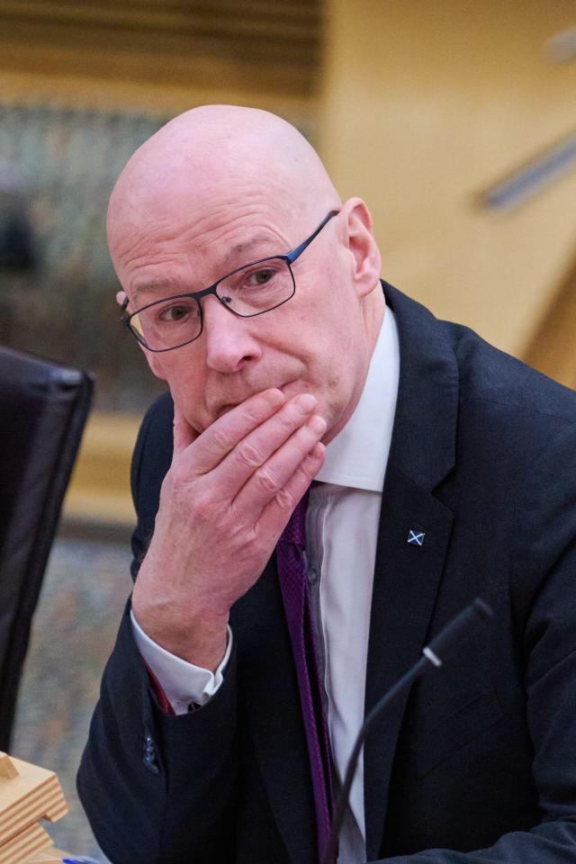 First Minister John Swinney