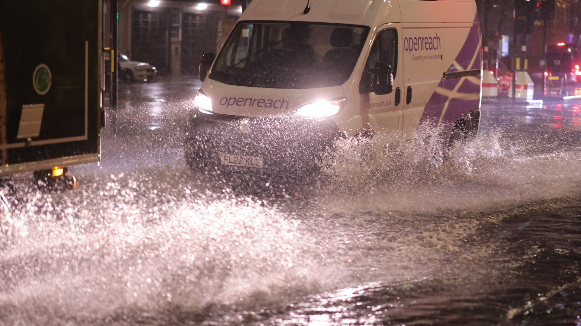 Storm Conall HITS as Brits blasted by two weeks' rain in 24 hours with 'danger to life' warning over more flooding