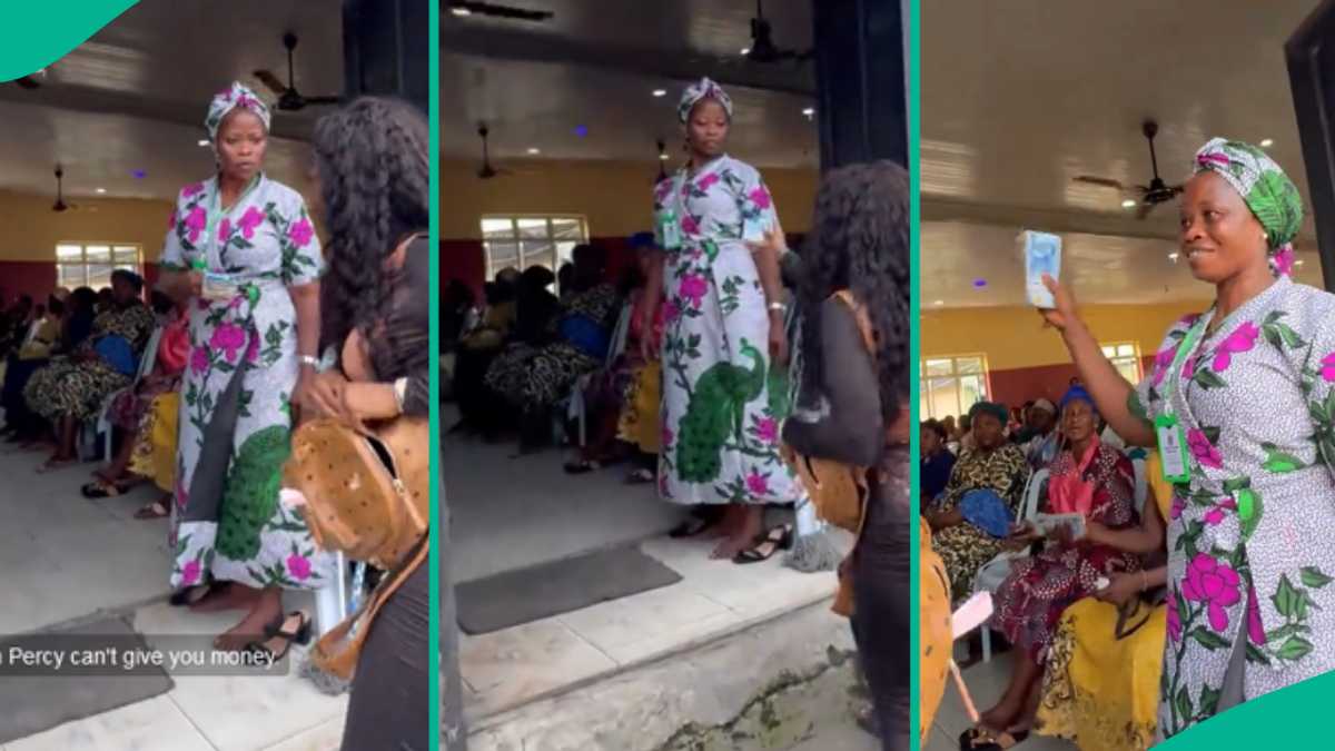 Kind Lady Visits Church, Gives Women Bundles of Money and Leaves, Video Amazes Many Nigerians