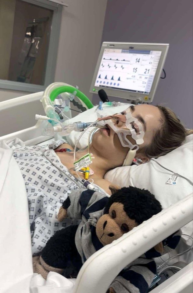 Her parents were told to 'prepare for the worst' as she was put in a coma