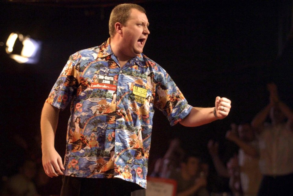 He lost weight after quitting darts and his life on tour