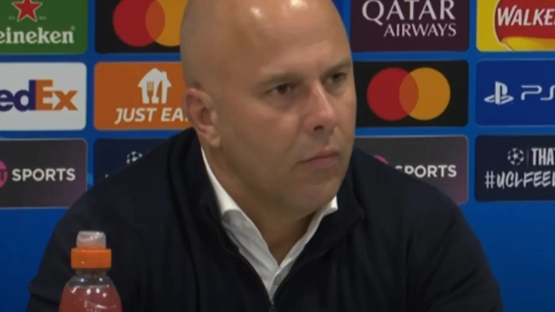 Moment blunt Liverpool boss Arne Slot embarrasses reporter with very obvious fact after Ryan Gravenberch question