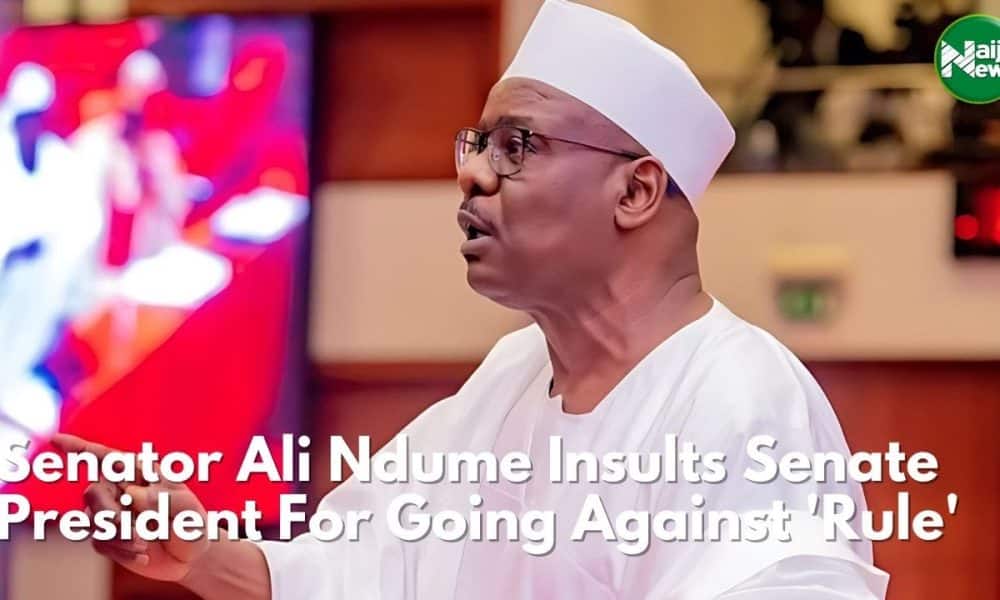 Tax Reform Bill: Senator Ndume Tackles Deputy Senate President For Going Against ‘Rules’