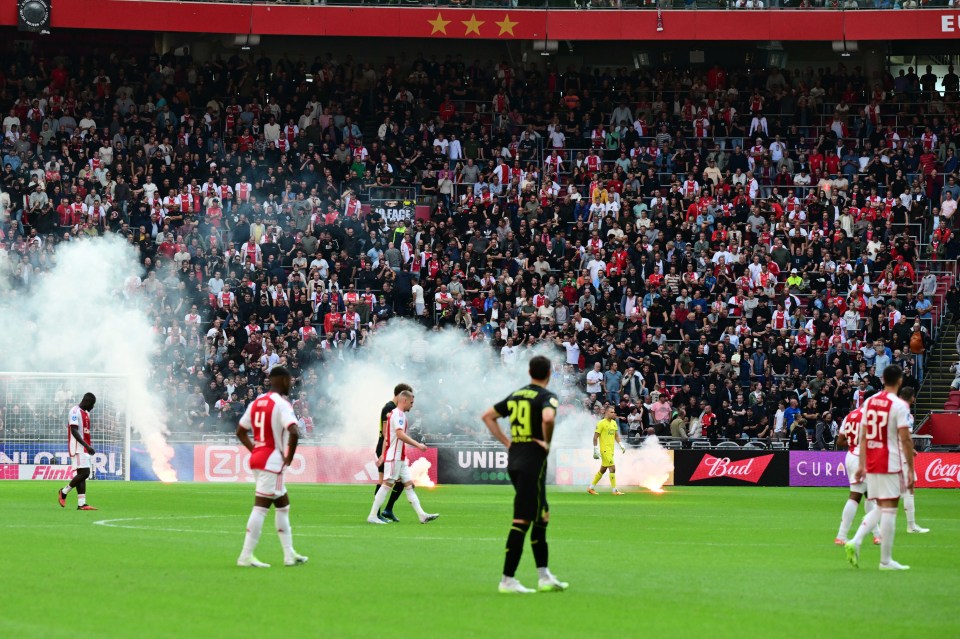 Ajax and Feyenoord have a historically feisty rivalry