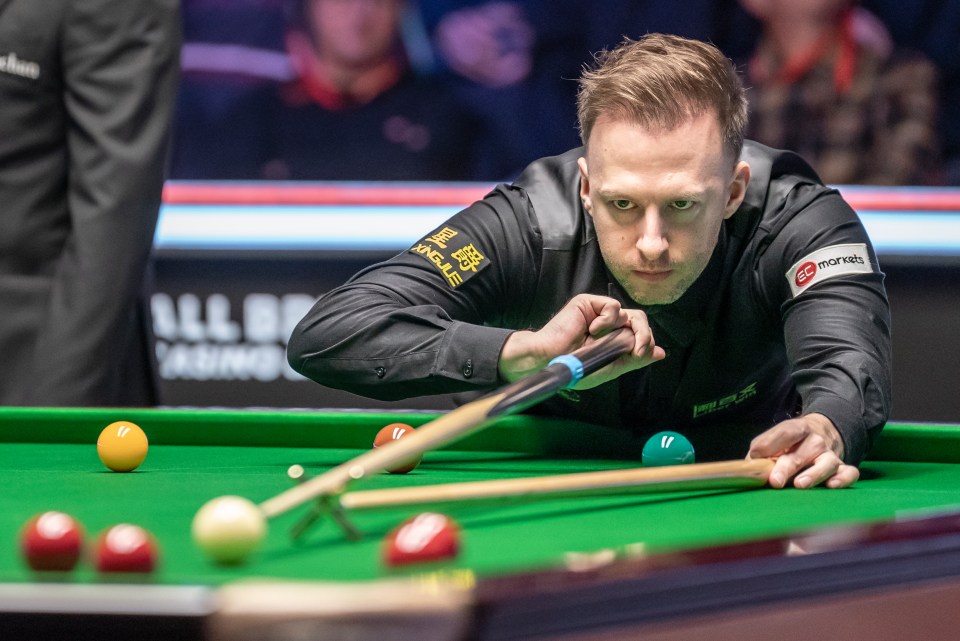 He had a stern test against world No1 Judd Trump