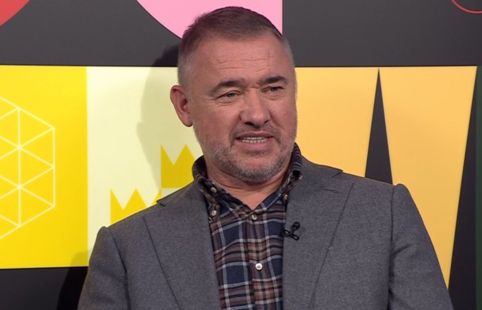 Stephen Hendry was on BBC co-comms duty