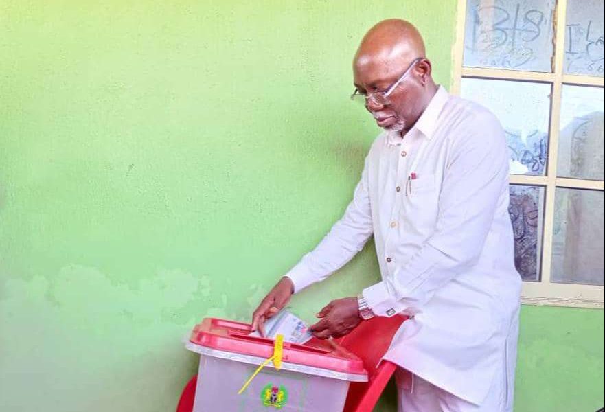 APC Candidate, Aiyedatiwa Casts His Vote