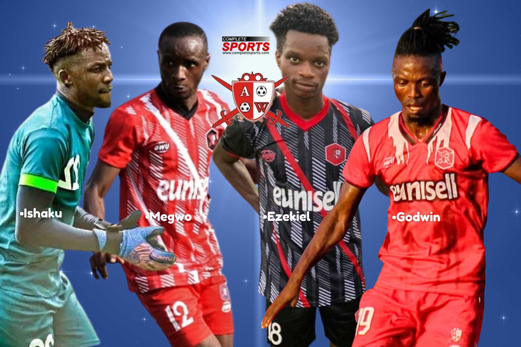 Abia Warriors Stars; Megwo, Ezekiel, Ishaku, Godwin Boost Home Eagles Ahead Ghana Clashes