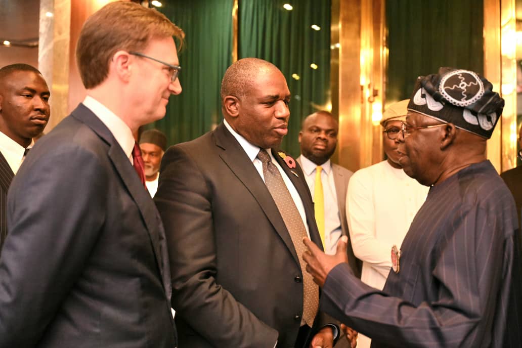 Africa Needs More Support Amid Security Concerns, Tinubu Tells UK Foreign Sec