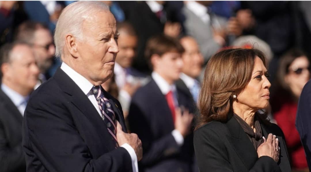 Biden, Harris Make First Public Outing Together After US Poll At Veterans Day