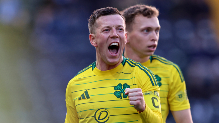 Callum McGregor netted his fifth goal of the season