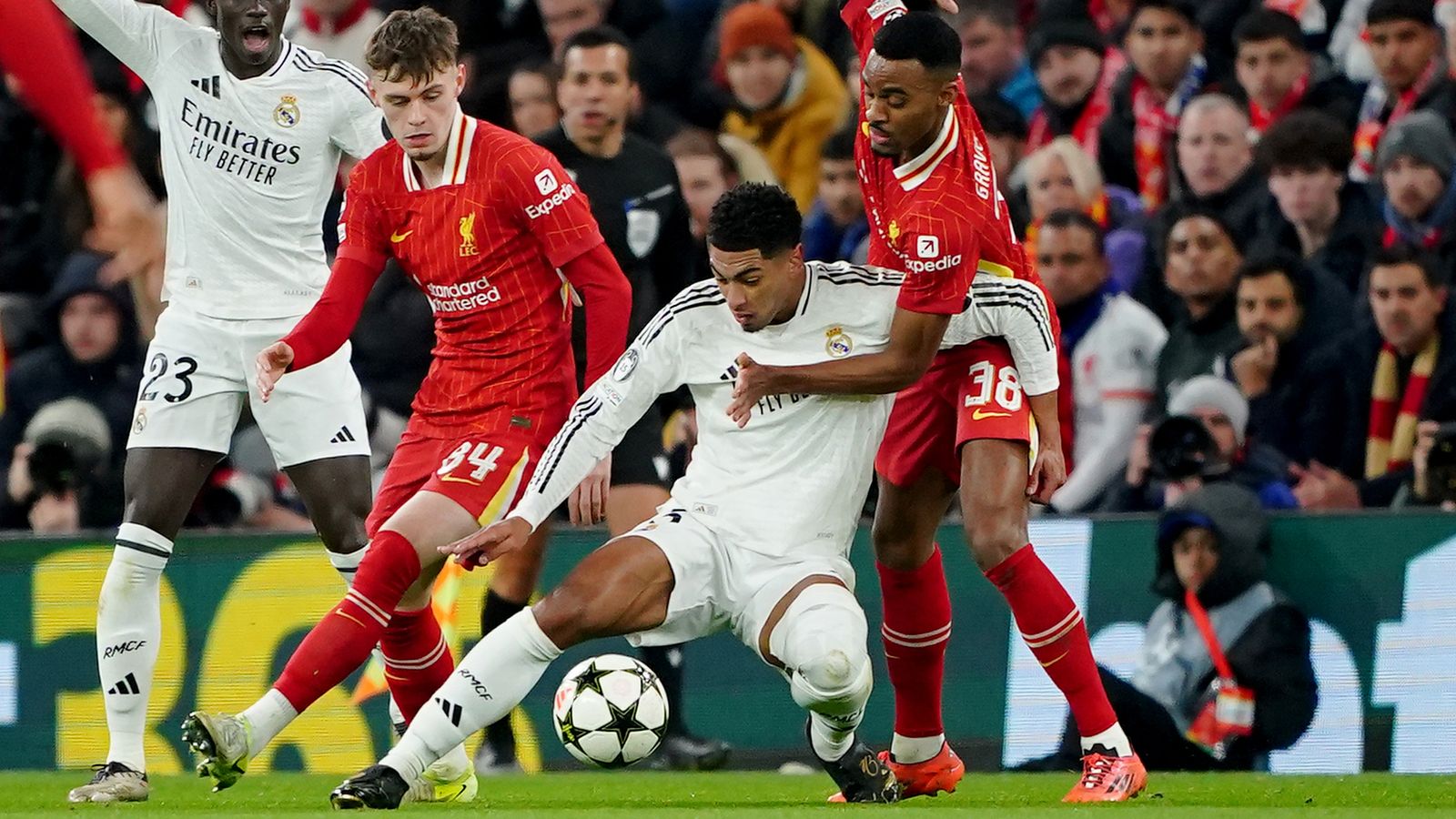 Champions League: Real Madrid set unwanted record after 2-0 defeat to Liverpool