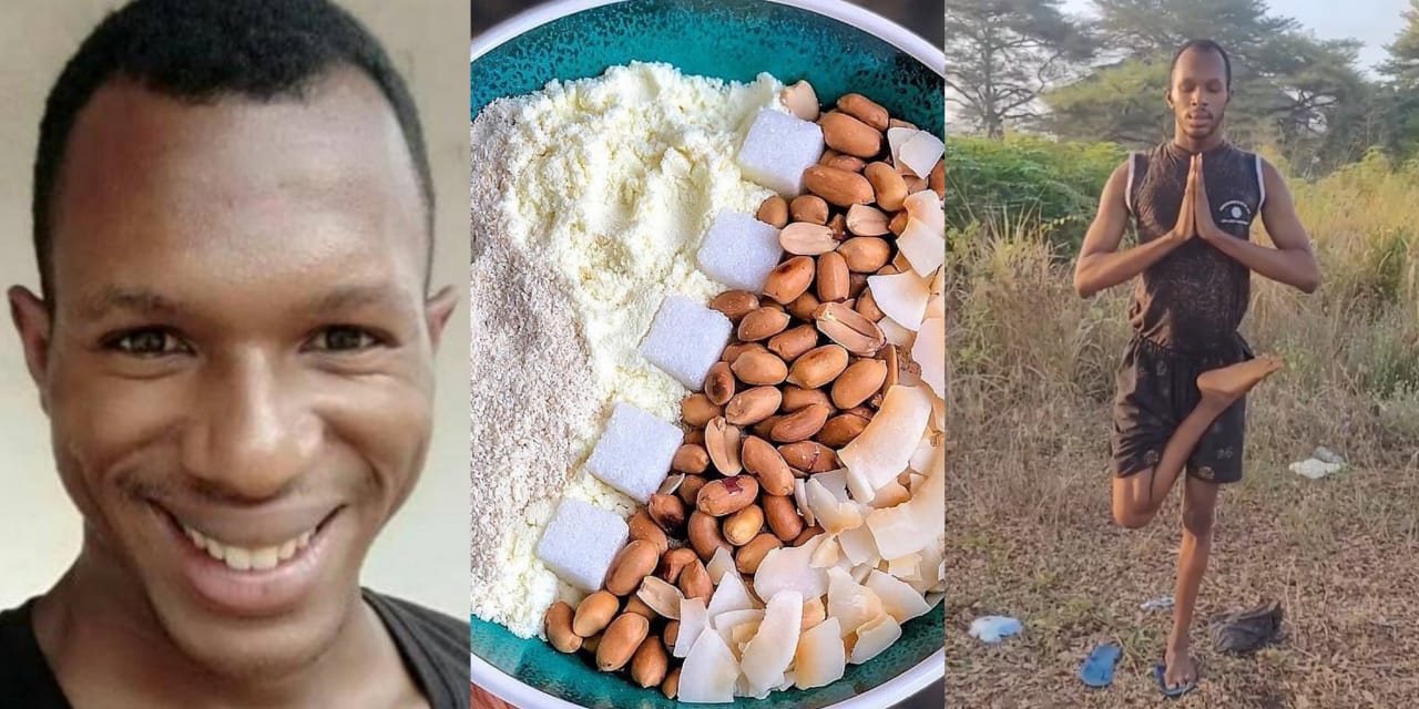 Daniel Regha labeled 'sapa influencer,' 'master of the four elements: garri, sugar, groundnut and water'