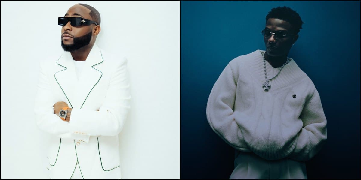 Davido boasts as Wizkid fails to break his record on Spotify