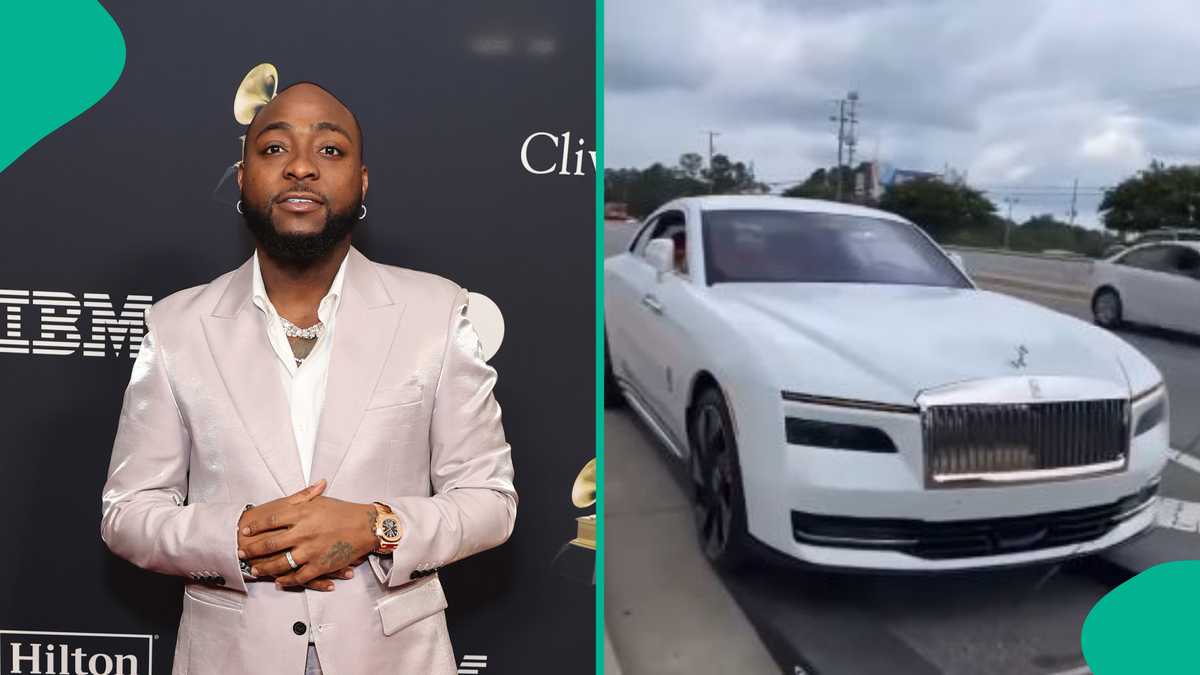 Davido's Fully Electric Rolls-Royce Spectre 2024 Arrives Nigeria, Price of Whip Sparks Debate