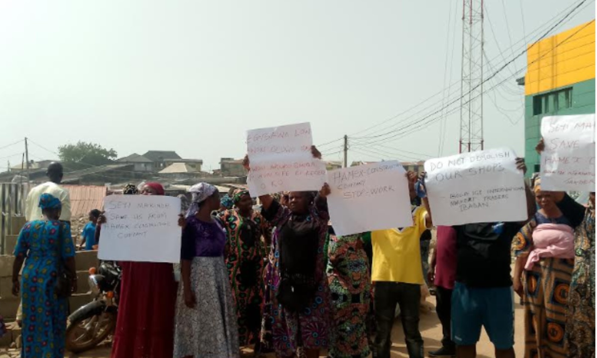 Don’t demolish our shops, we will build them by ourselves – Gbagi market traders appeal to Makinde