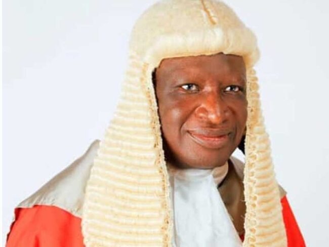 Late Justice Oyewole Adeyeye.