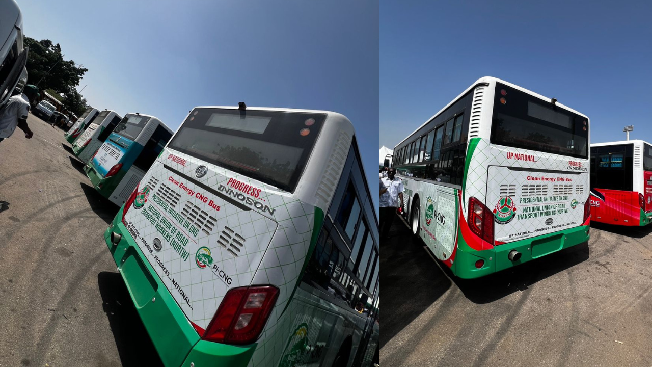 FG Launches CNG-Powered Buses For Cleaner, Affordable Transport