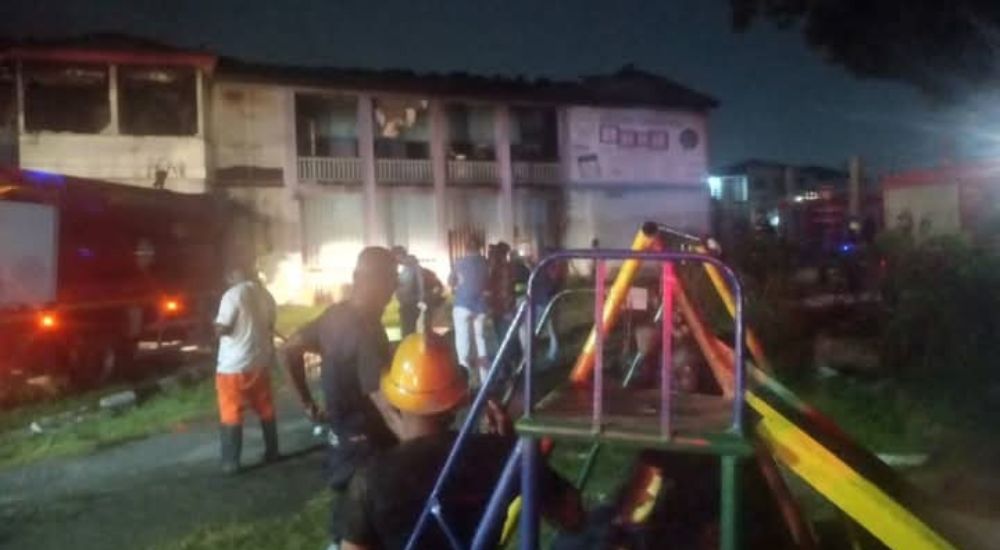 Fire guts popular Lagos Radio station