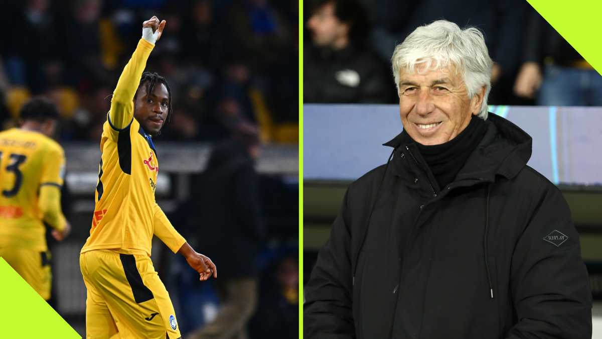 Gasperini Explains How CAF POTY Favourite Lookman Inspired Atalanta’s Form After UCL Win