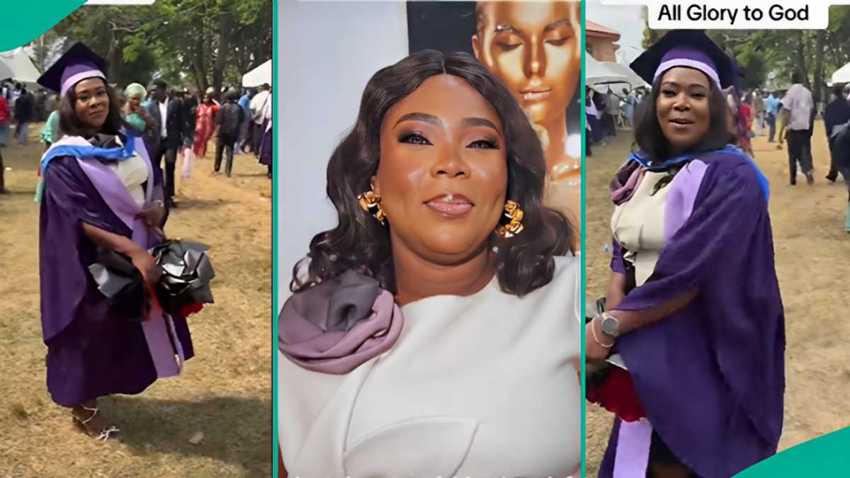 Grandma Graduates from UNIBEN, Shares How Many Years She Spent in School as She Dances in Video