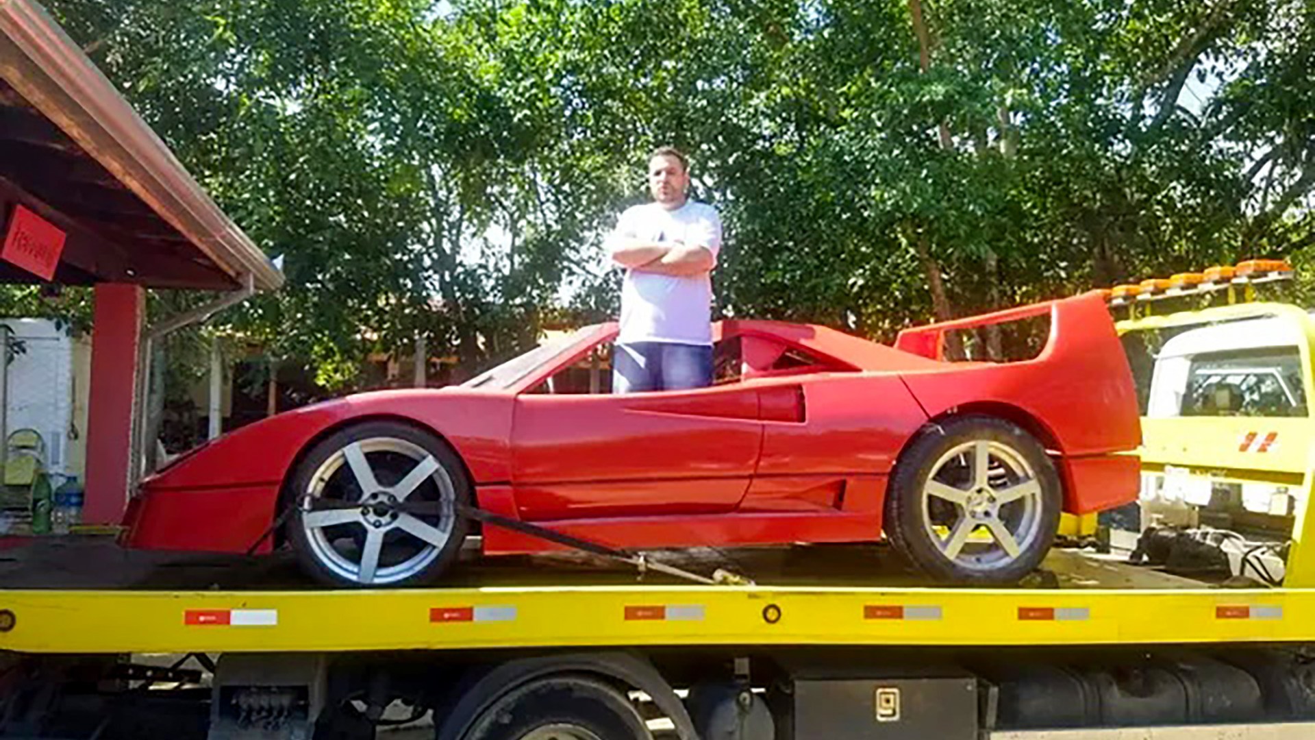 I built my own budget Ferrari from SPARES - then the supercar giant sued me…my hobby has become a nightmare