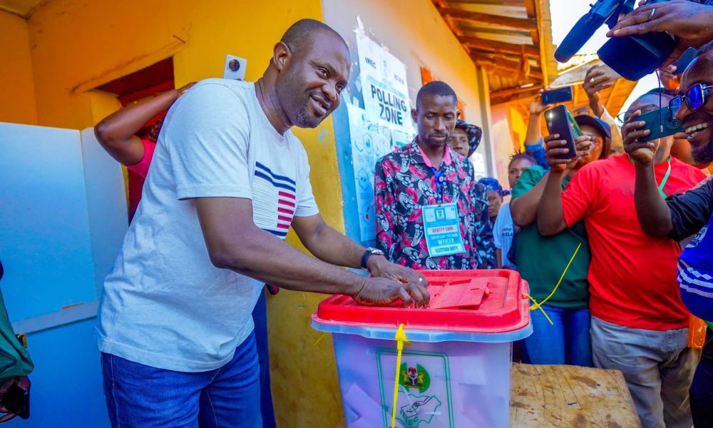 #OndoDecides2024: Interior Minister, Tunji-Ojo Casts Vote