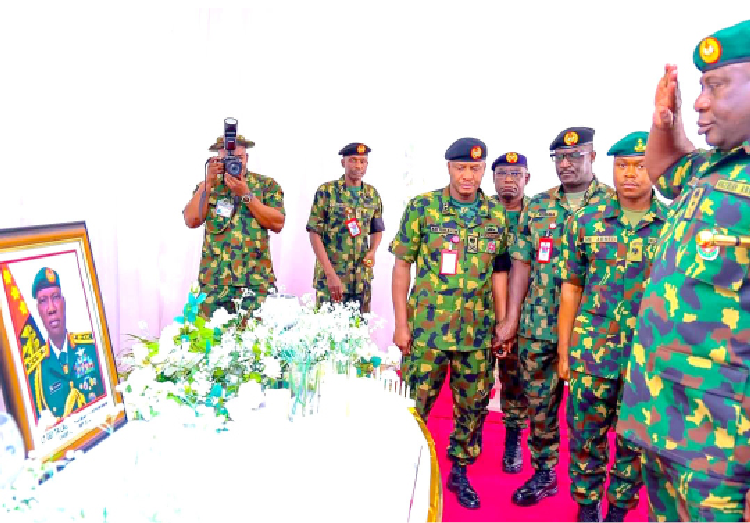 JUST IN: Remains of late COAS Lagbaja leave Lagos for Abuja