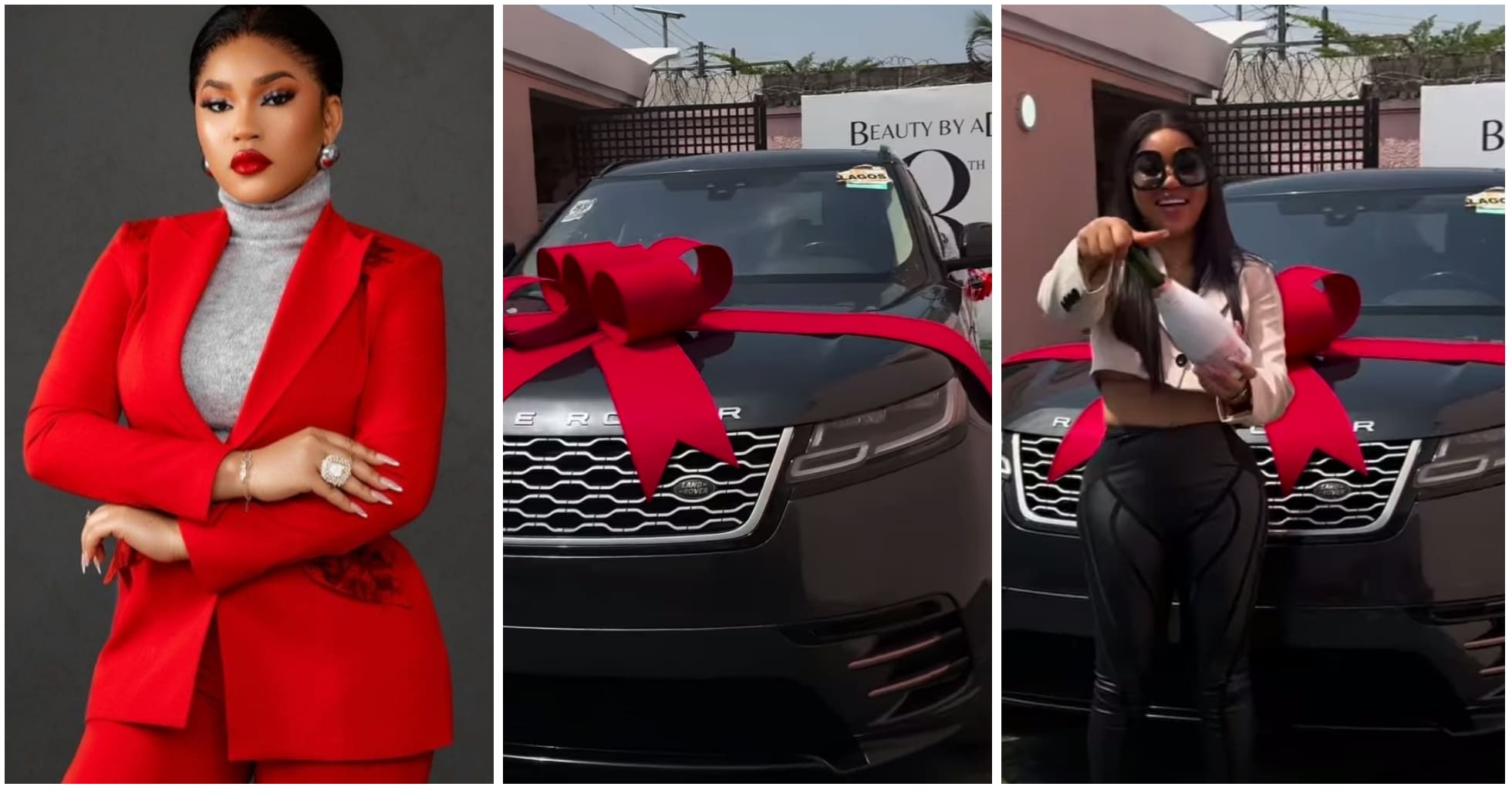 Jubilation as Diiadem receives Range Rover as a gift