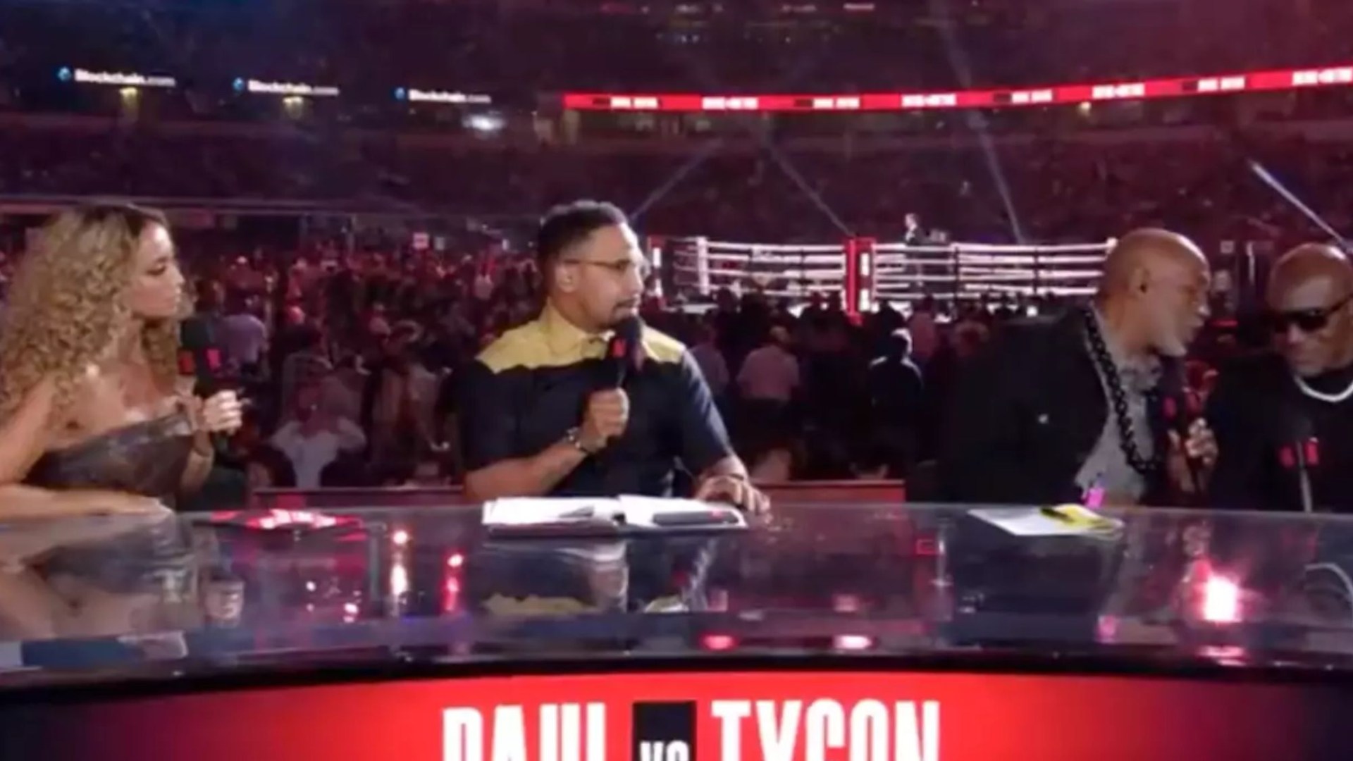 Kate Abdo forced to apologise after major Netflix technical difficulties moments into Mike Tyson vs Jake Paul broadcast