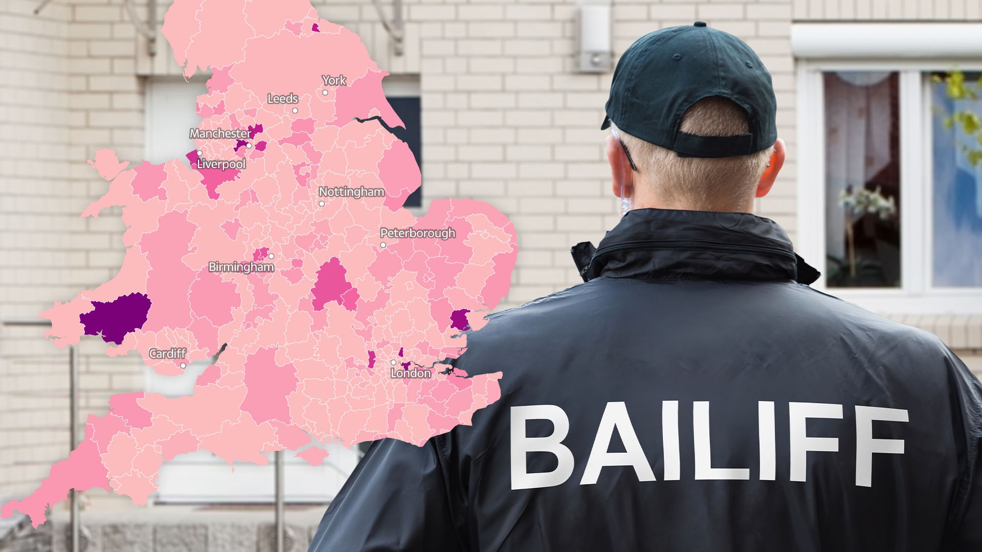 Map reveals worst councils for sending bailiffs to chase overpaid housing benefit - how to challenge it