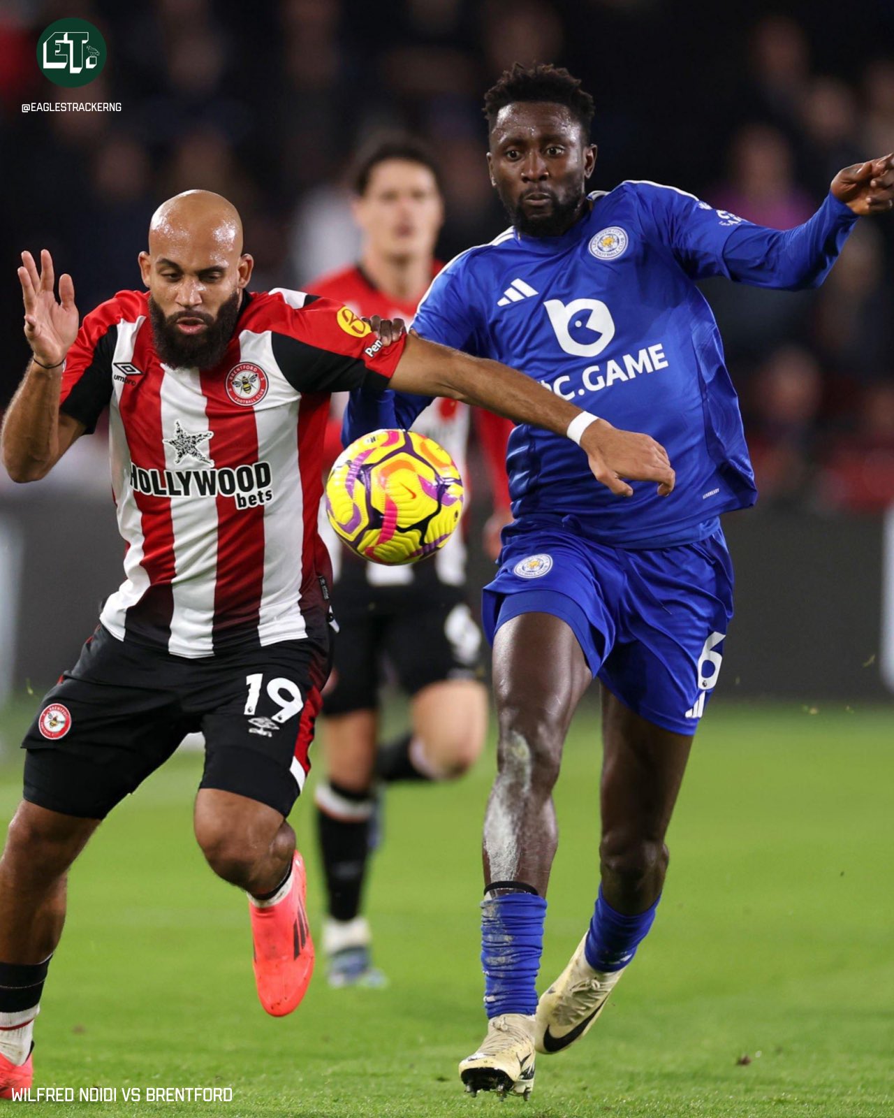 Ndidi Features In Leicester’s 4-1 Defeat At Brentford