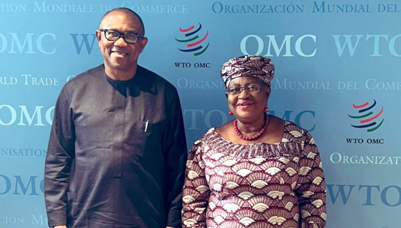 Ngozi Okonjo-Iweala, Nigeria's most valuable human capital export - Peter Obi