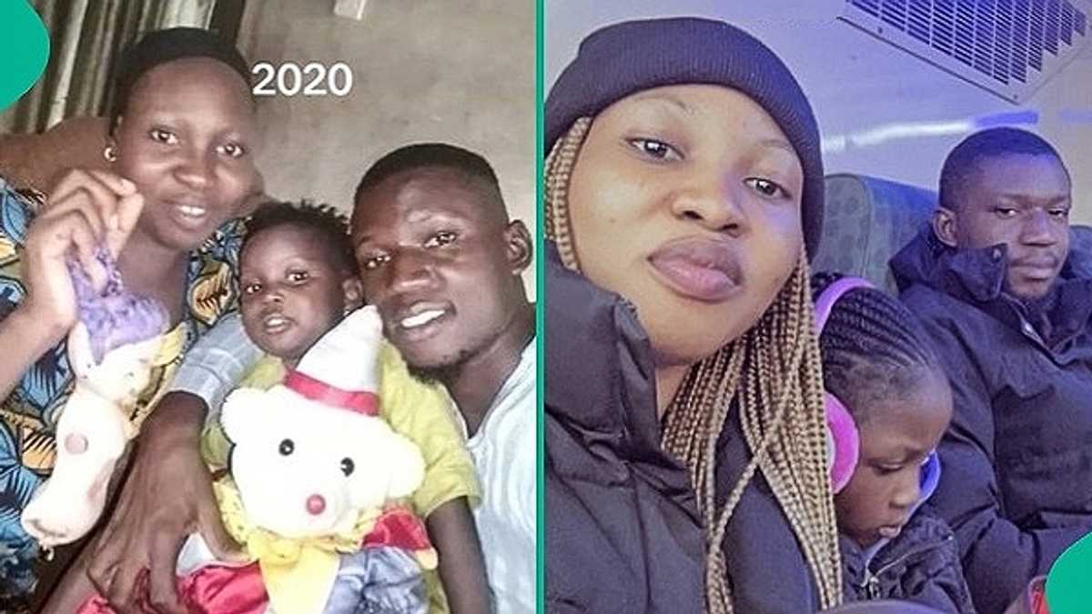 Nigerian Woman Posts Transformation of Family after Relocating Abroad, Video Inspires Many