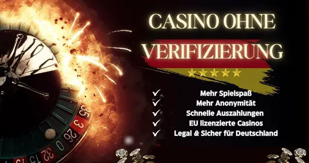 Online Casino Ohne Verifizierung 2024: Die Besten 5 Für Anonyme Auszahlungen!